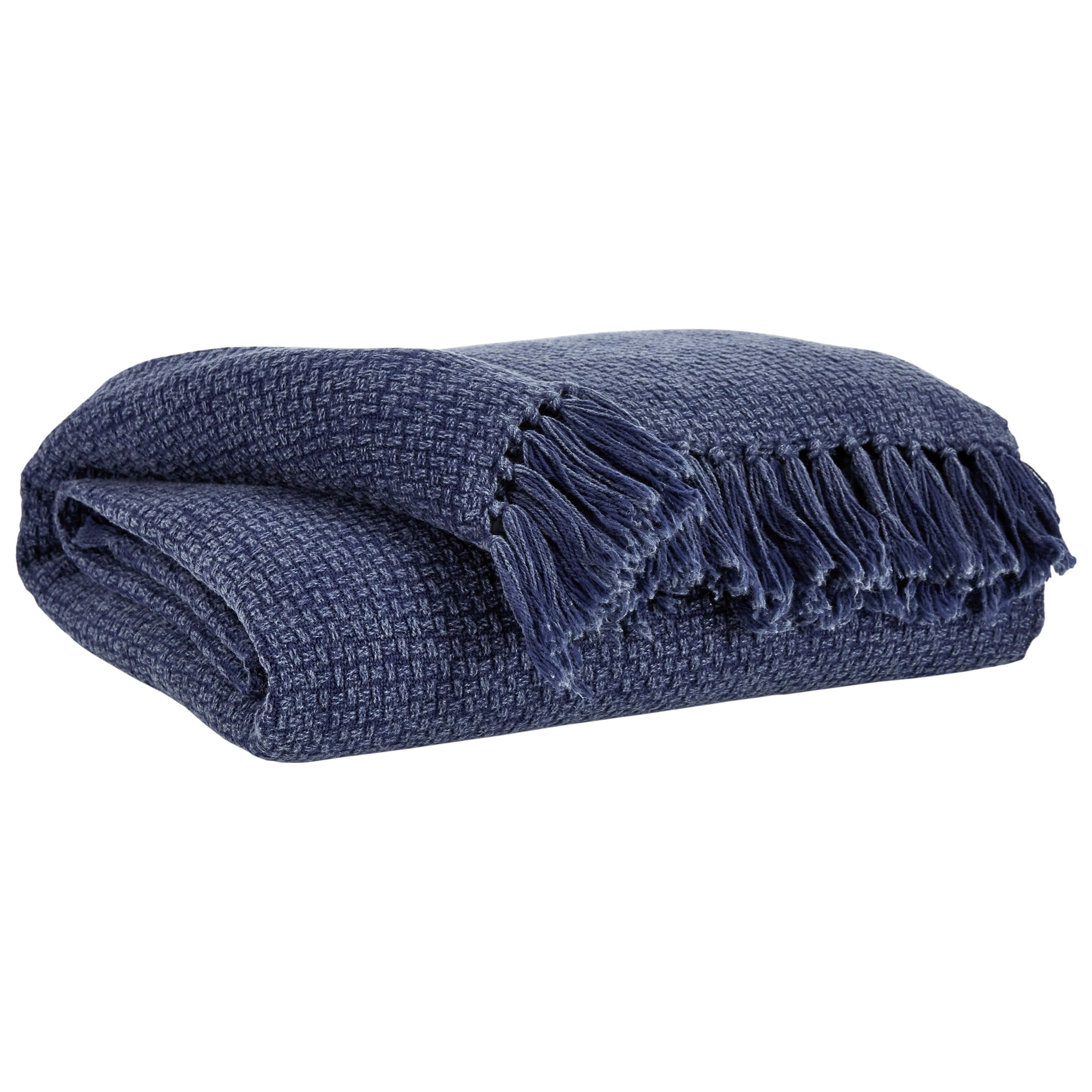 Signature Design by Ashley Throws Yasmin Navy Throw Value City